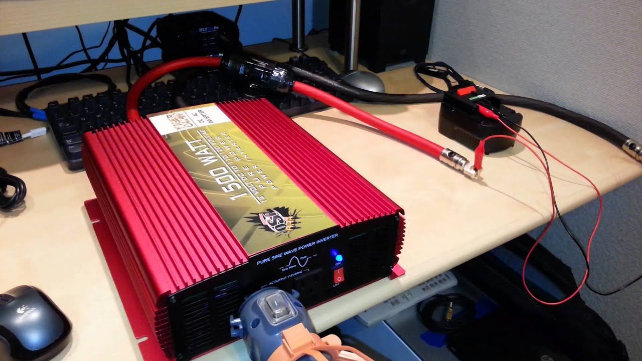 OSP Tiger Claw 1500 Watt Inverter: Performance & Application смотреть онлайн