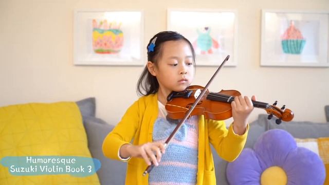 Humoresque Suzuki Violin Book 3 No. 4 смотреть онлайн