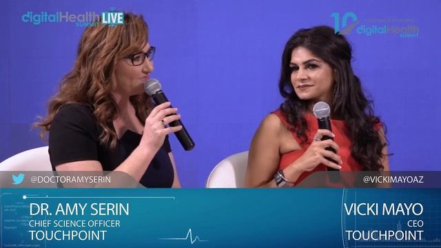 Vicki Mayo & Dr. Serin Interview at the Digital Health Summit LIVE Studio смотреть онлайн
