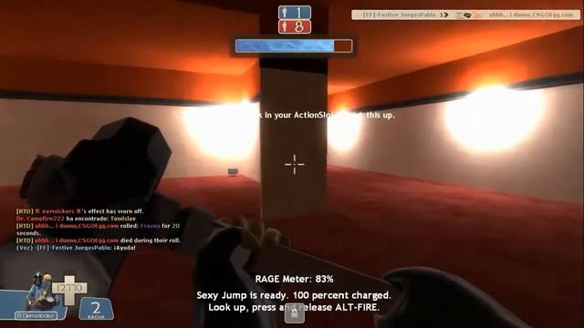 Team Fortress 2   Freak Fortress 2   Female Pyro Gameplay смотреть онлайн