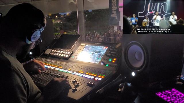 Mix Yamaha QL5 | IBC Fortaleza | MORADA - DANIEL ALMEIDA - Ao Vivo смотреть онлайн