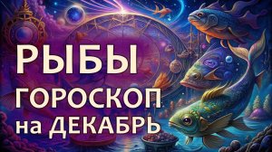 Гороскоп для Рыб на декабрь 2024 года