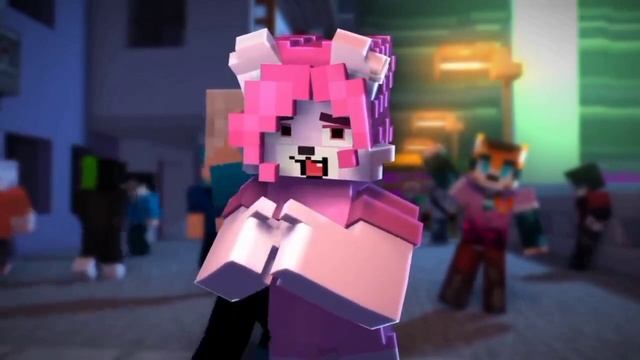 [3D] 💥 БИСКАС - Ту и Ту (Minecraft Music Video) наобород