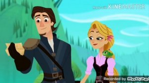 рапунцель юджин и рапунцель клип самая самая