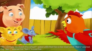 Bedtime story THE LITTLE RED HEN