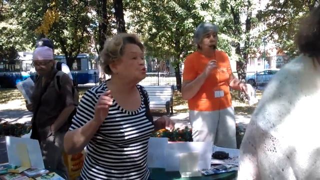 Встреча "Библиотека на скамейке" смотреть онлайн