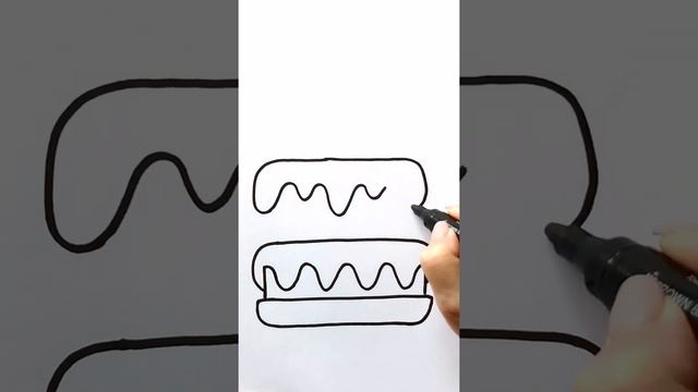 Рисуем ТОРТ / Нарисуй Ка / Shorts смотреть онлайн