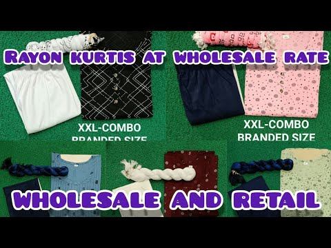 Rayon Branded kurtis wholesale rate||online shopping смотреть онлайн