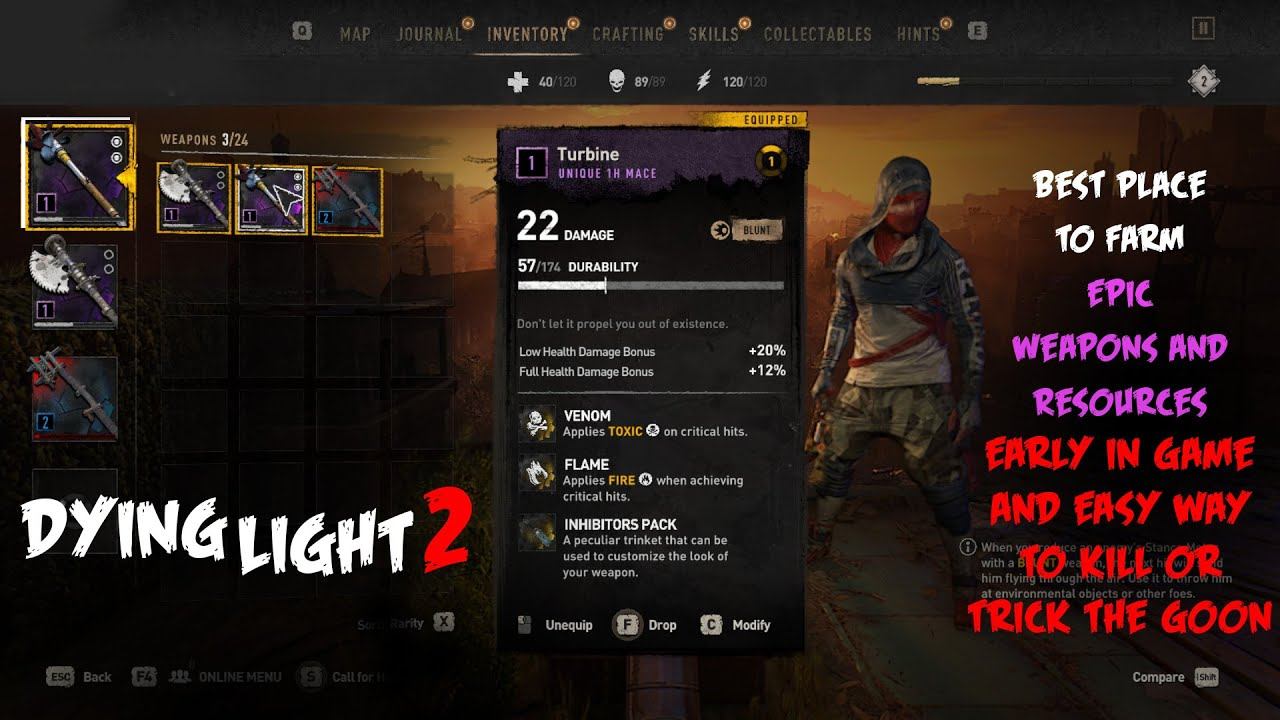 How to Farm Epic Weapons and Resources in Dying Light 2 and how to earn money fast смотреть онлайн