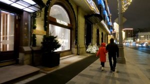 Новогодняя прогулка по центру Москвы
