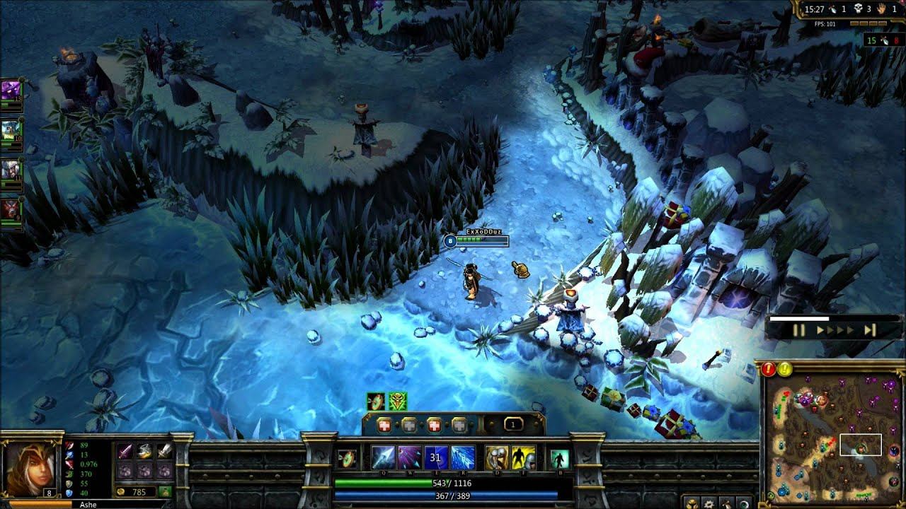 League Of Legends : Ash super Ulti