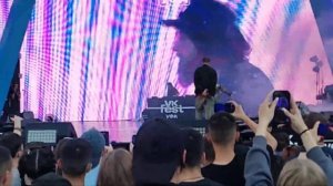 российский рэп-исполнитель Хаски на VK Fest 2024 в Уфе масштабный фестиваль вк фест  1 июня 2024