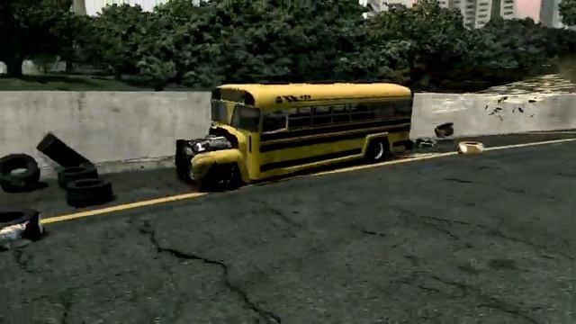 Flatout UC - Bus смотреть онлайн