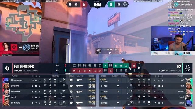 Tarik reacts to G2 VS EG | Game 1| VCT AMERICAS 2024 | смотреть онлайн