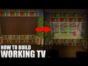 Working Tv! - (Preview) (No Mods/Command Blocks) | Minecraft Console