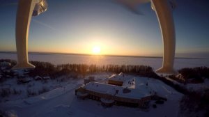 ХМАО Андра . Полёт на коптере . Родина .