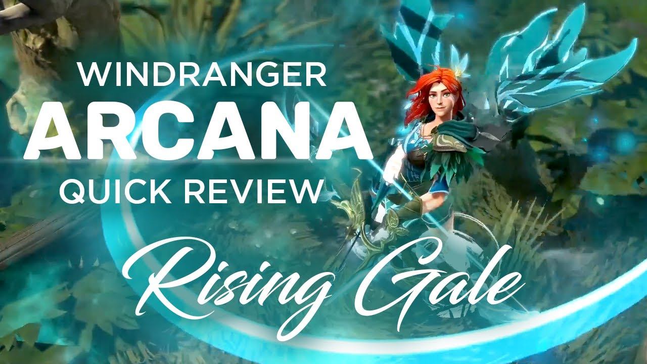 WINDRANGER ARCANA REVIEW | Custom effects and immortal mixing смотреть онлайн