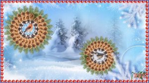 Птицы на снегу/PTE AV Studio/