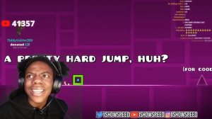 iShowSpeed BEATS WORLDS HARDEST GEOMETRY DASH LEVEL