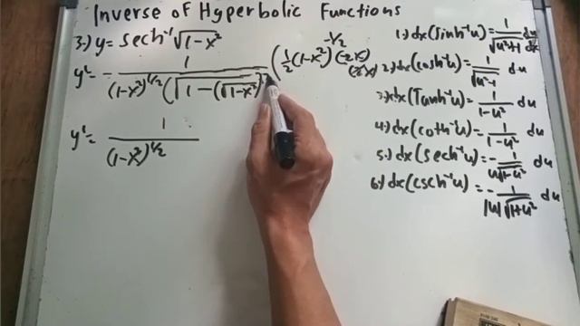 Chapter 6 Differential calculus Inverse of Hyperbolic function
