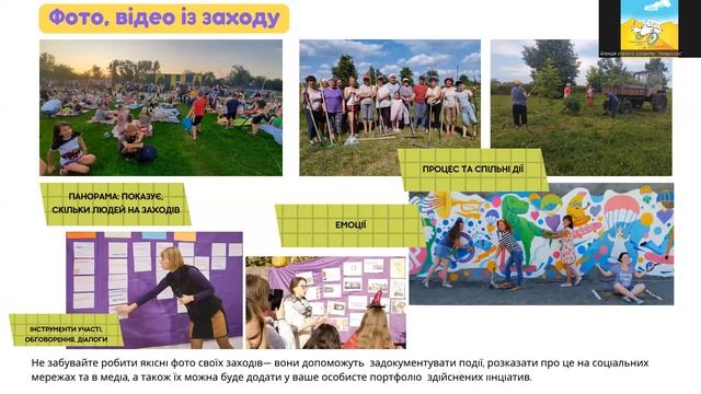 Як підсилити видимість заходів згуртування та соціальних ініціатив смотреть онлайн