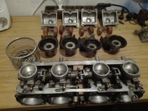 GPZ600R Keihin Motorcycle CVK32 Carburetor explained.