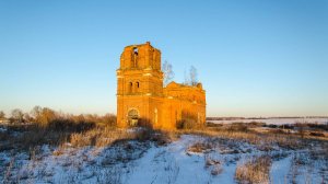 Зимой в сторону Глебова-Городища