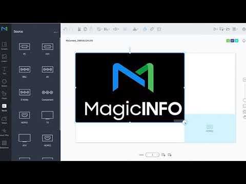 MagicInfo Services shows the different methods on how to switch sources смотреть онлайн