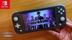 Saints Row: The Third - The Full Package Nintendo Switch Lite Gameplay