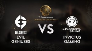 Dota 2 Ti10 [Group Stage A] Evil Geniuses vs Invictus Gaming