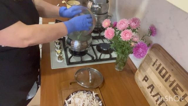 БЕЛКОВЫЙ САЛАТ  ✅👍#готовимслюбовью #салатбелковый#салатизстручковойфасоли#салатизкурицыифасоли#еда