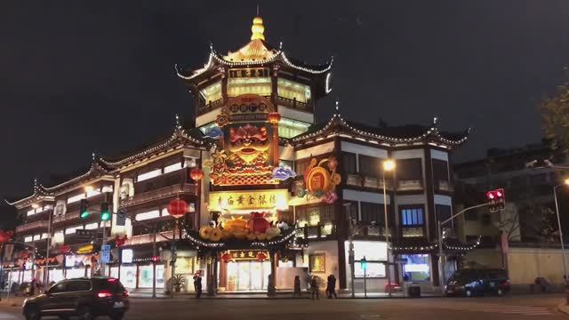 Прогулки по Саду Юйюань. Старый город. Шанхай. Китай. Walking in Yuyuan Garden, Shanghai. 豫园.