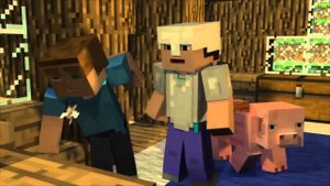 Minecraft- Приключения Стива - Эпизод 5 - Первая Кровь
