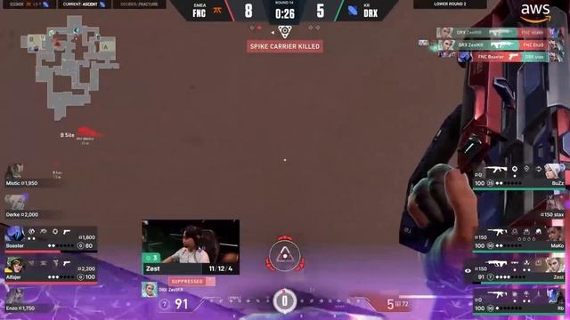 Valorant Champions Tour 2022 | Fnatic vs DRX Lower Bracket Elimination | Full Match