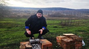 РЫБА В ФОЛЬГЕ НА КОСТРЕ/ГОТОВИМ НА ПРИРОДЕ