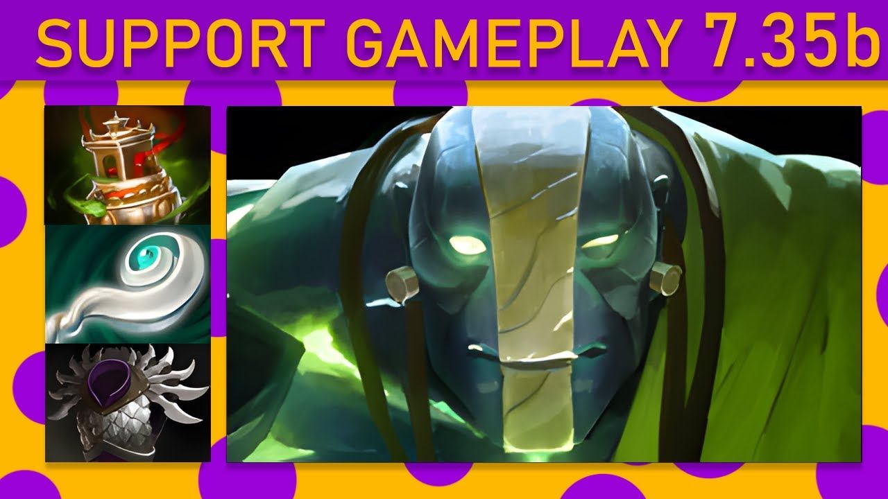 ⭐Earth Spirit 30+ K/A! Support Gameplay 7.35b - Dota 2 Top MMR смотреть онлайн