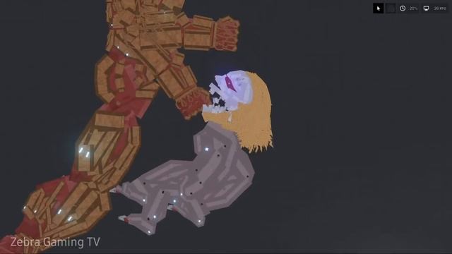 Armored Titan 2022 vs Jaw Titan 2022 - People Playground 1.22.3