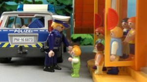 Playmobil Policja po polsku Pułapka prędkości - Rodzina Hauserów