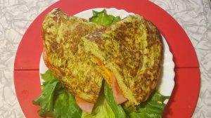 СУПЕР КУХНЯ! Завтрак для ленивых. Сытный завтрак из кабачковой лепешки на скорую руку.