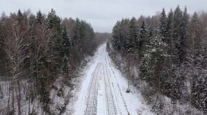 Подъездной ЖД путь к складу ЗАО «Химпэк» вблизи