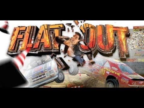 FlatOut 1 Gameplay Derby - Super Mud Mayhem w/ Machine смотреть онлайн