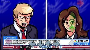 Tour Debate Mix (FNF : Camala vs Trump)