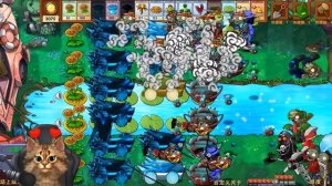 ИМБОВАЯ ЛЕДО ПУШКА СУДЬБЫ против ВСЕХ ЗОМБИ 🙀 Plants vs Zombies Fusion #8 ПвЗ PvZ Весёлый Кот