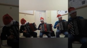 Моцарт. Менуэт. Трио баянов - Артемий Логинов, Никита Усцов, Сергей Разгуляев.