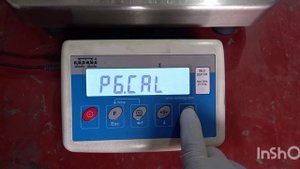 Ajuste (calibración) balanza Radwag modelo: WLC 30/F1/R calibration weight scale