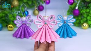 Ангелочки на Ёлочку! Поделки своими руками!