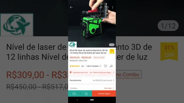 NÍVEL A LASER verde BARATO смотреть онлайн