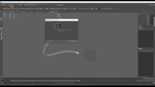 Chain Tutorial - Autodesk Maya - 3 min