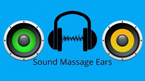 Sound massage ears. Звуковой массаж ушей.