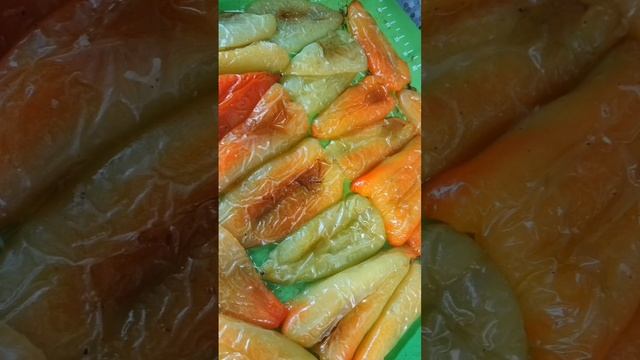 запеченый перец в чесночном масле #рецепты #рекомендации #рецепт #вкусно #еда #простыерецепты #смак